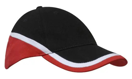 Headwear Tri-coloured Bhc Cap X12 - 4026 Metro Workwear.